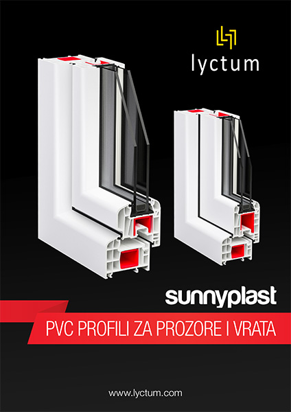 Cenovnik Sunny Plast PVC profila za prozore i vrata - Lyctum