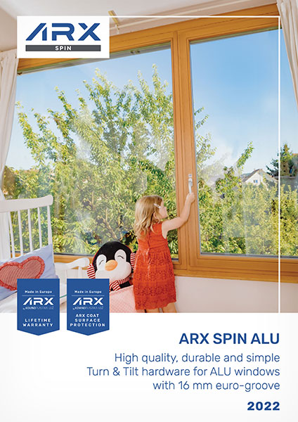 Katalog ARX Spin - okov za Aluminijum - Lyctum