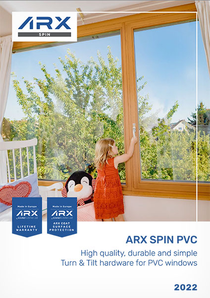 Katalog ARX Spin - okov za PVC - Lyctum