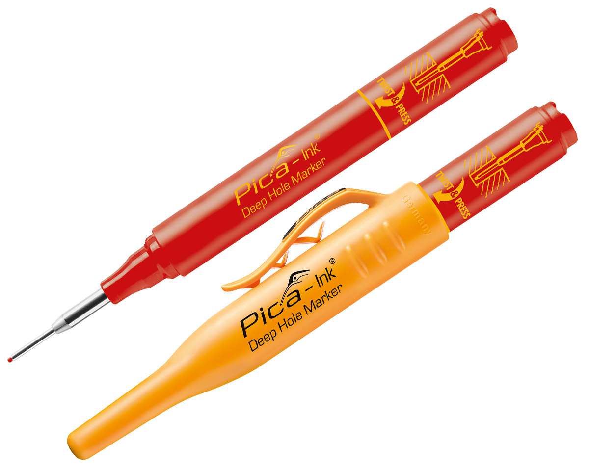 PC150/40 - Crveni Pica-Ink marker za rupe 1.5 mm