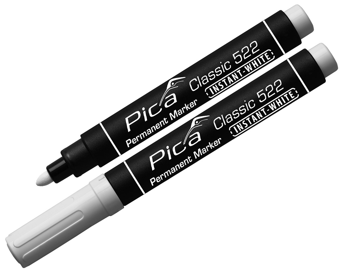 PC522/52 - Beli Pica Classic Instant permanentni marker 1-4 mm