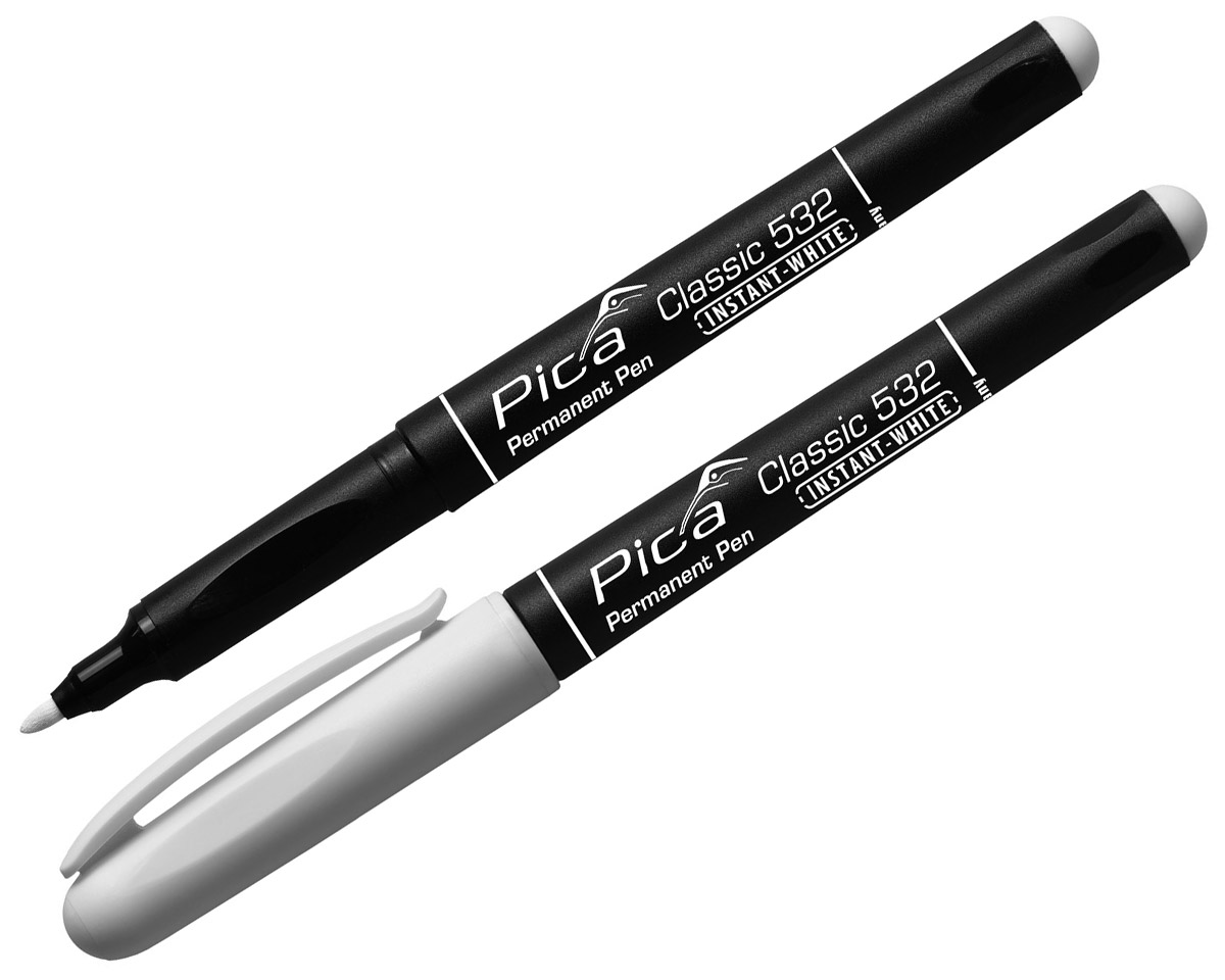 PC532/52 - Beli Pica Classic Instant permanentni marker 1-2 mm