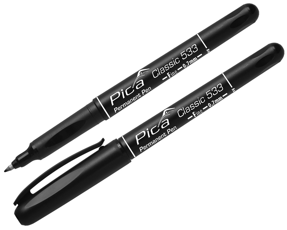 PC533/46 - Crni Pica Classic tanki permanentni marker 0.7 mm