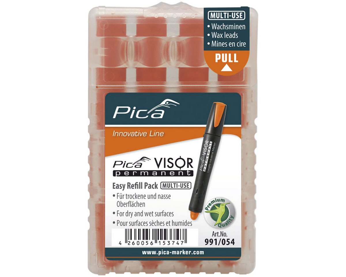 PC991/054 - Narandžaste Pica Visor mine 4 kom