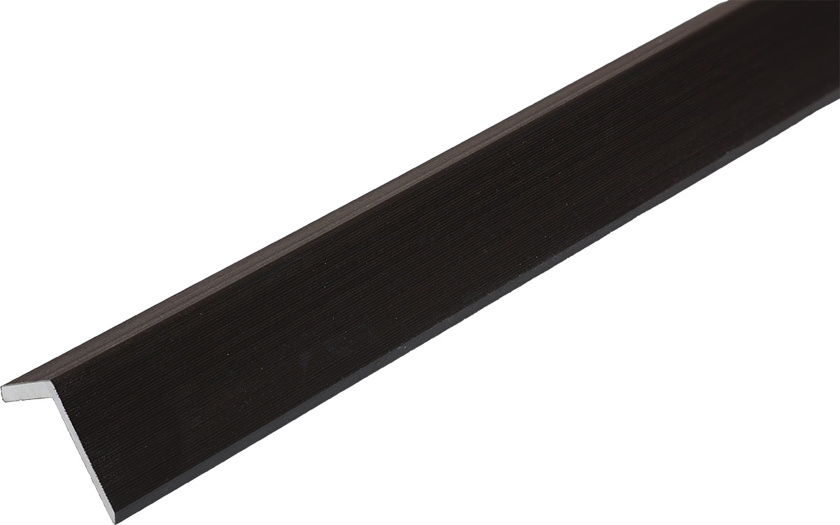 WPCL30716L - WPC fasadni barcode L profil - Black WPCL30716L - WPC fasadni barcode L profil - Black
