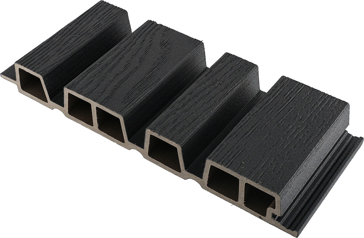 WPCL31716BC - WPC fasadni barcode panel - Black WPCL31716BC - WPC fasadni barcode panel - Black